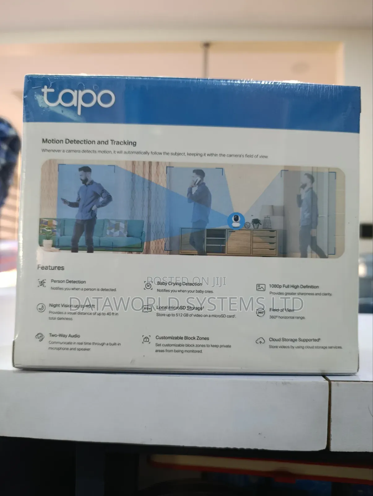 Tp-Link Pan/Tilt Home Security Wifi Camera Tapo C200