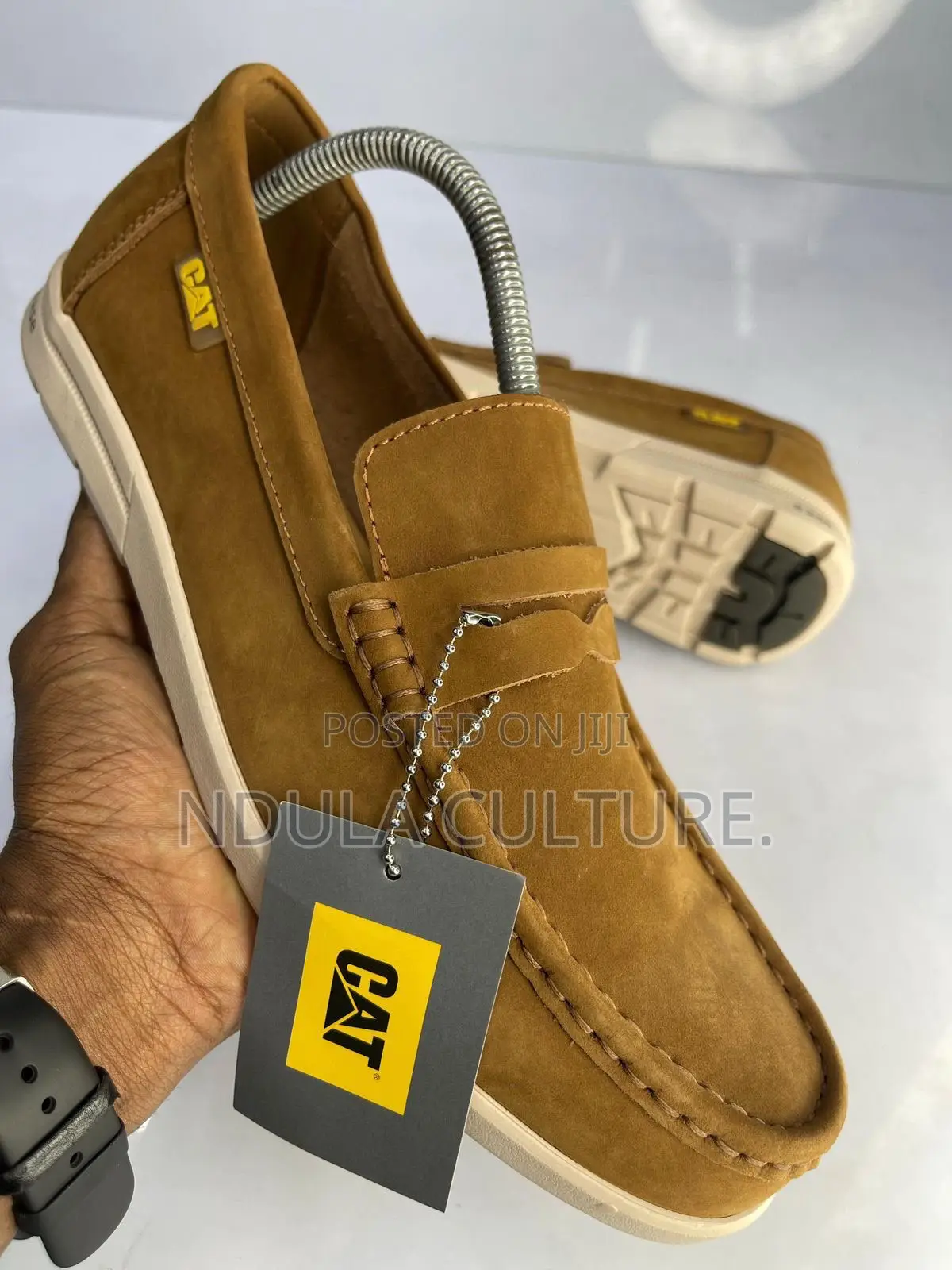 Caterpillar Suede Loafers