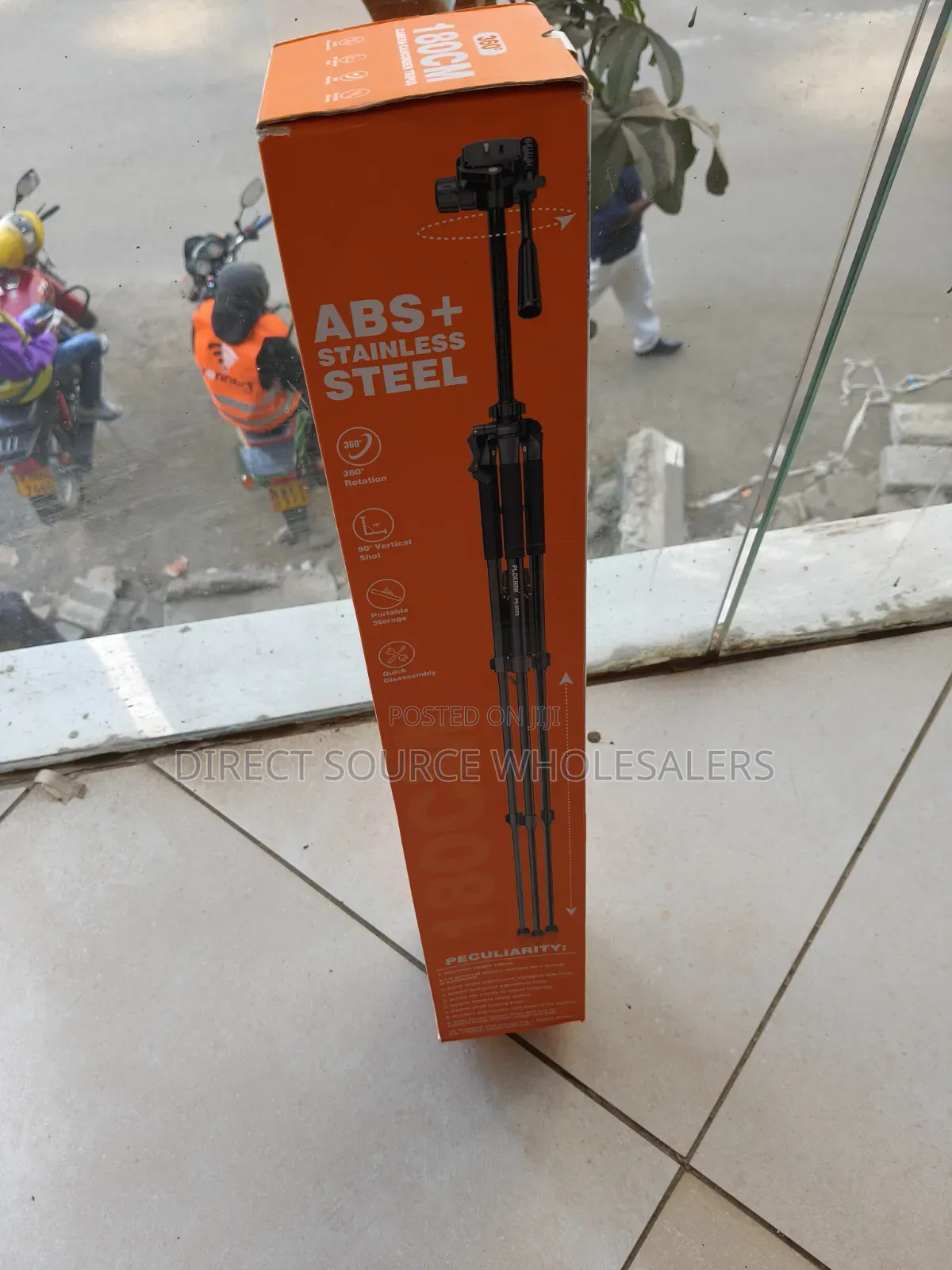 Adjustable Aluminum Camera Tripod Stand 180cm