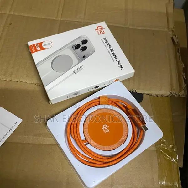 25w Universal Magnetic Wireless Qi2 Usb C Charger