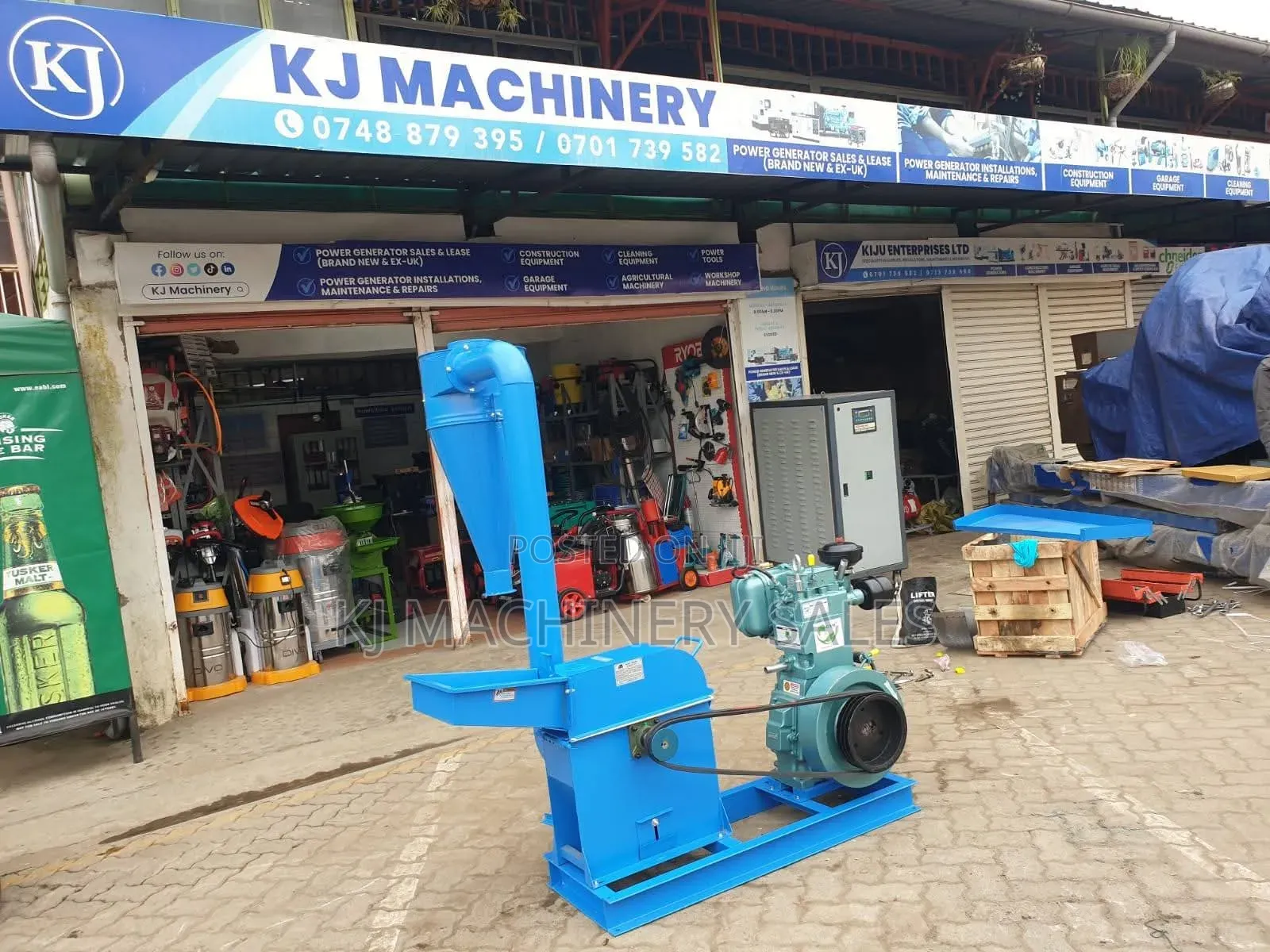 Posho Mill With Engine
