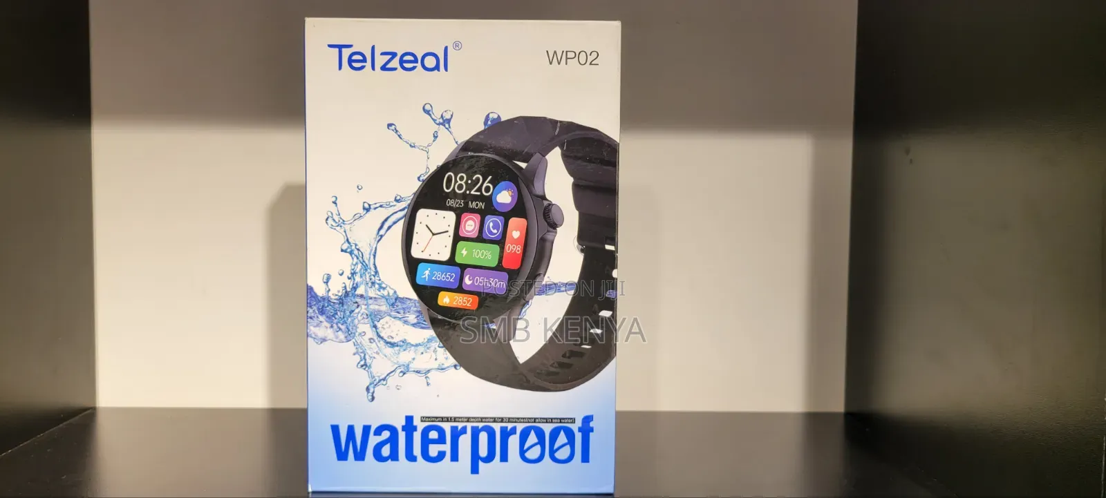 Telzeal Wp02 Water Proof Smartwatch With GPS