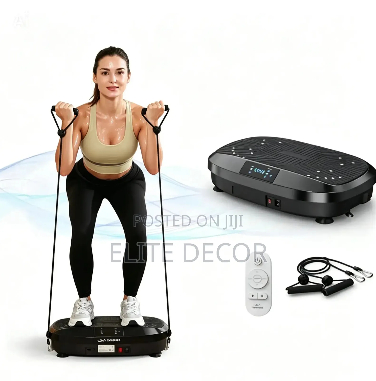 Bluetooth Body Plate Fitness Relaxation