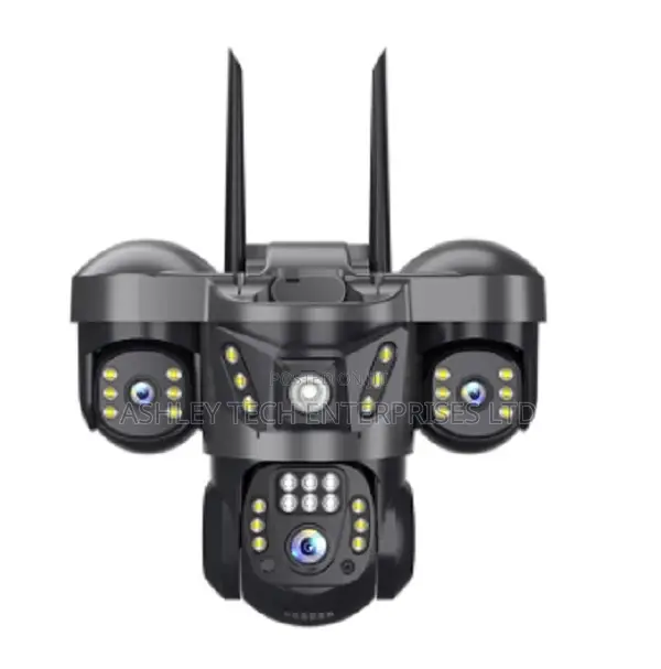 Hd 4g Triple Lens Solar Camera – Sim Card Supported