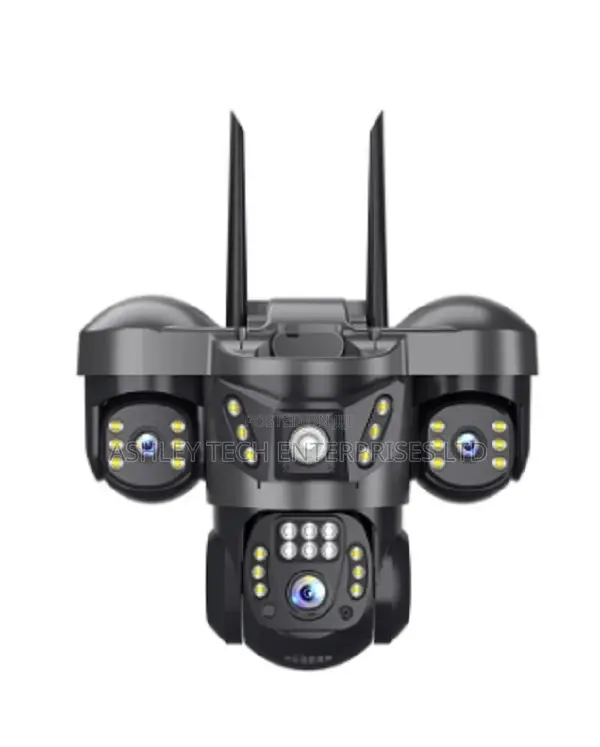 Outdoor 4g Triple Lens Solar Camera