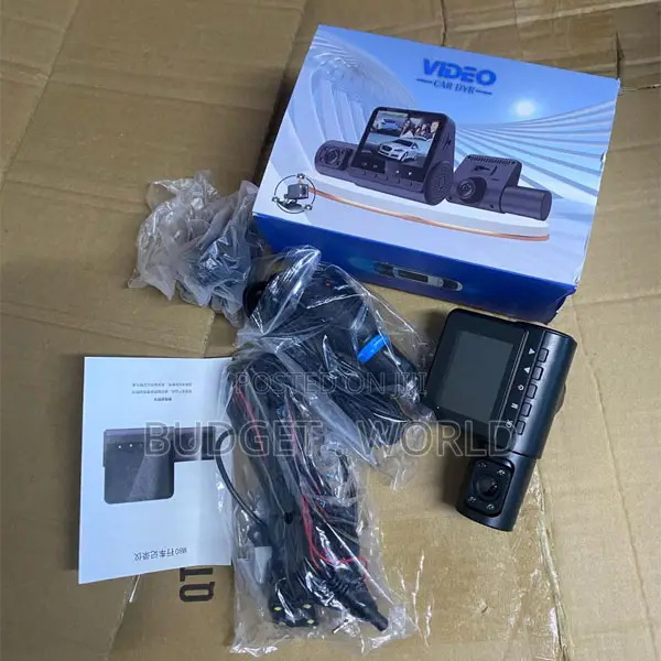 G50 3-Lens Dash Camera – Full Hd Front, Rear Interior Recorder