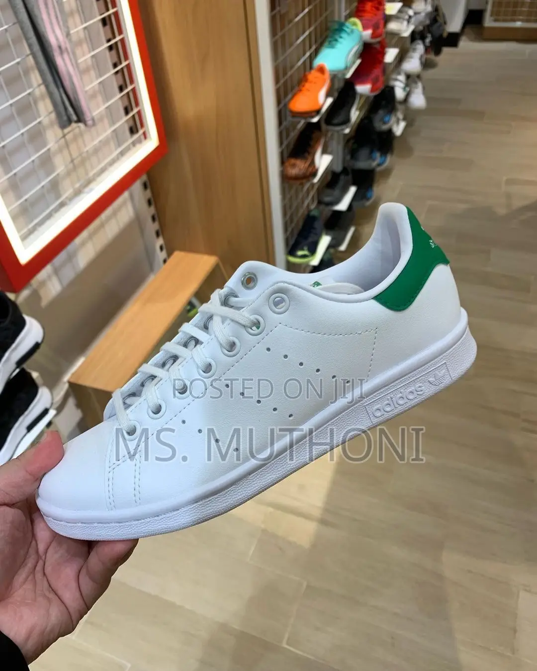 Streetwear Stan Smith White / Green Size 38-45