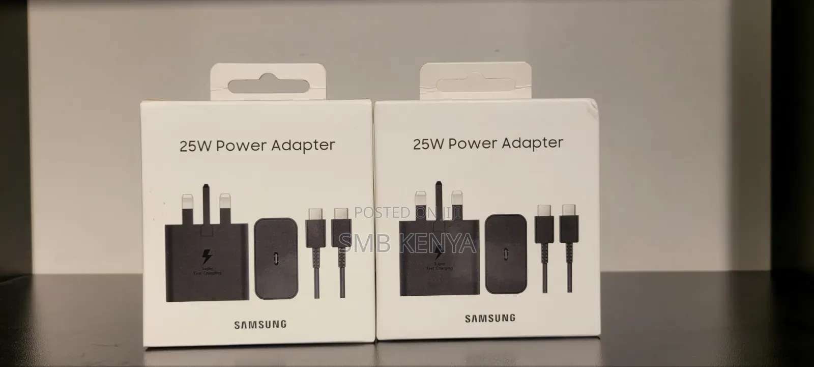 25w Power Adapter With C to C Cable