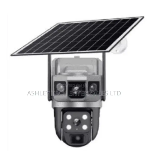 Wifi Dual``-Lens Solar CCTV Camera – Smart Outdoor Security Camera