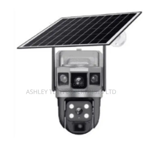 ``Advanced Wifi Dual-Lens Solar Camera With Two-Way Audio