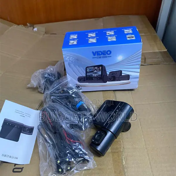 G50 Smart Triple Lens Dashboard Camera – Wide Angle Hd Recorder