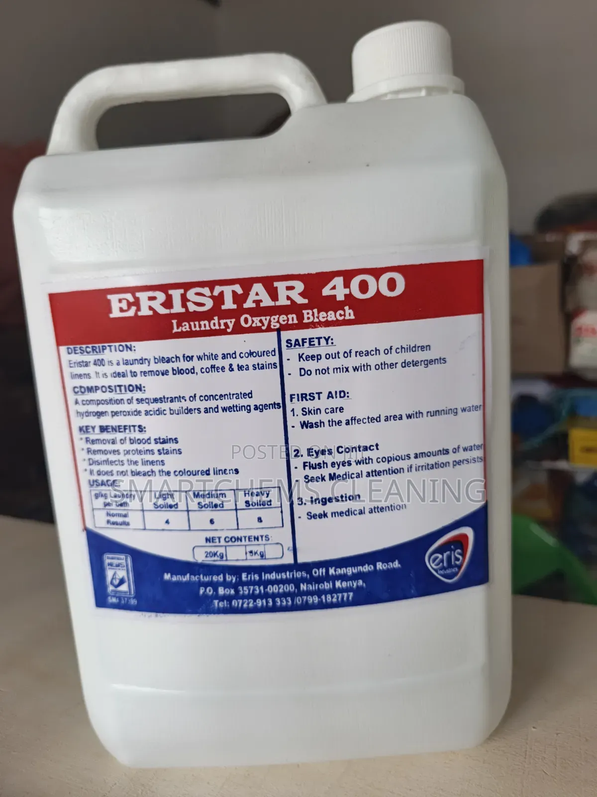 Laundry Oxygen Bleach