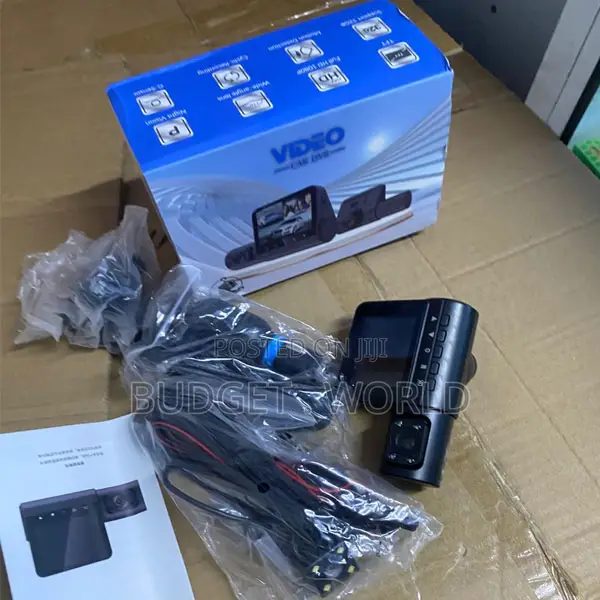 G50 3-Channel Dashboard Camera – Front, Rear Cabin Coverage