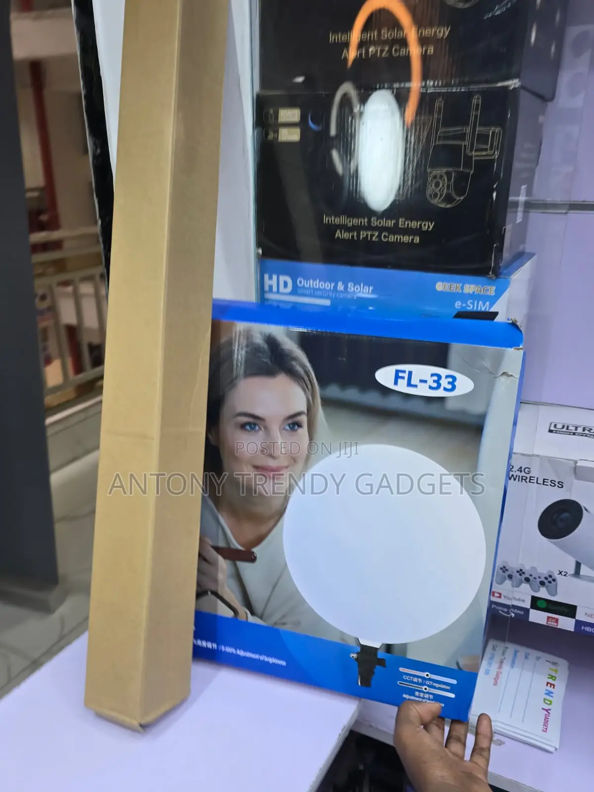 Fl-33 Led Photography Light for Studio Live Streaming
