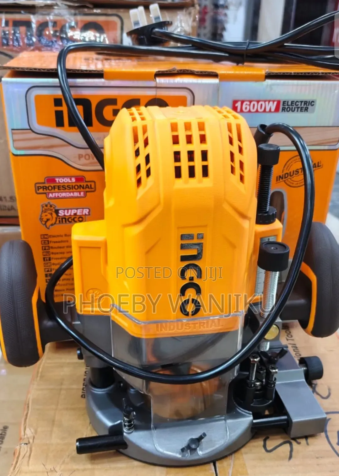 1600watts Ingco Wood Router/Wood Router