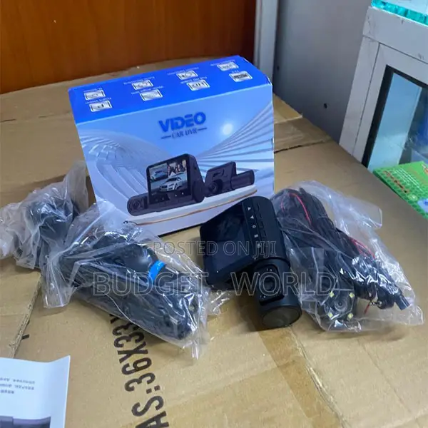 G50 Multi-Lens Dashboard Camera – 3-Way Full Hd Driving Recorder