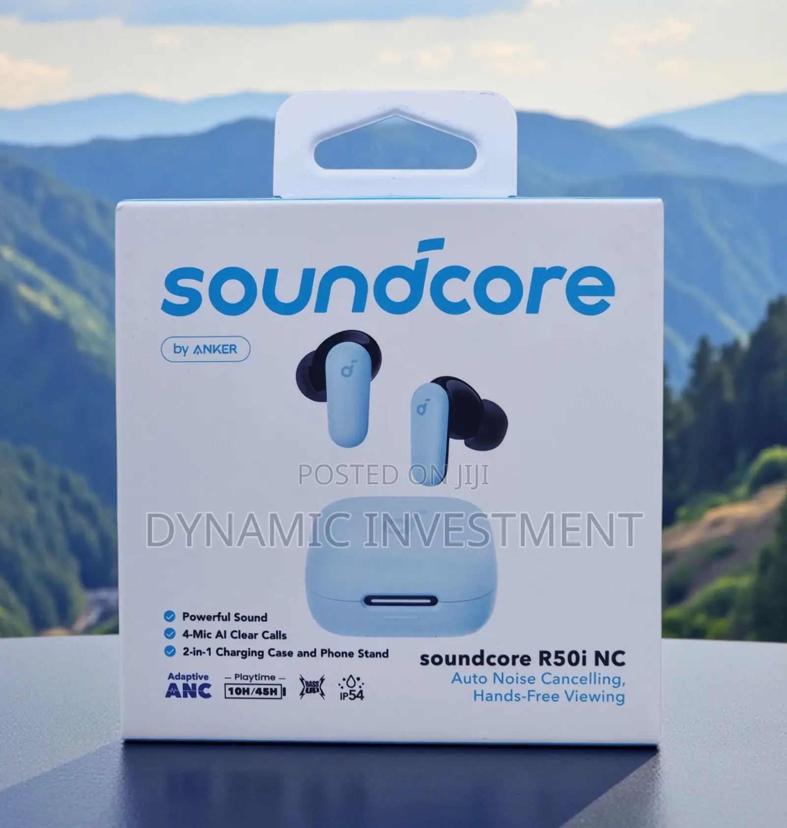 Anker Soundcore R50i NC True Wireless Noise Cancelling Earbuds – Black