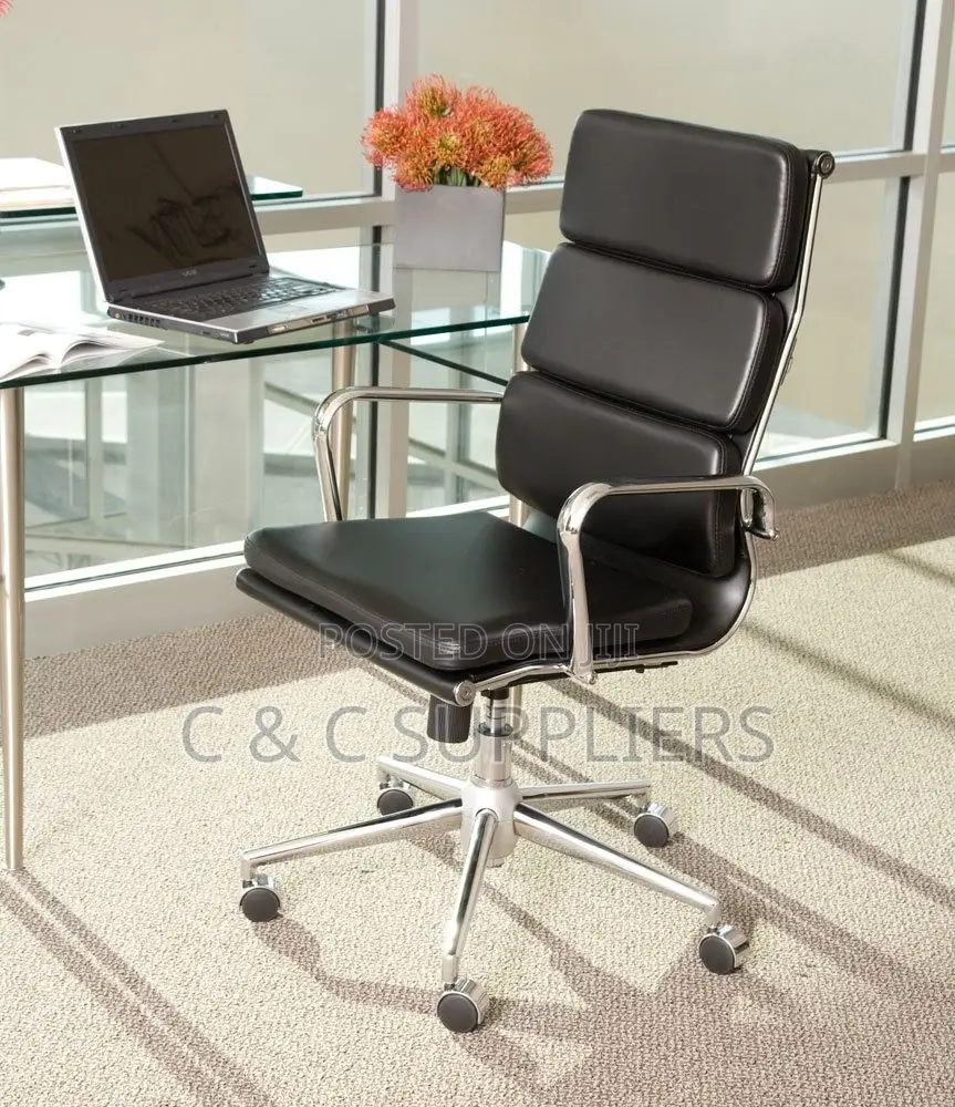 Ergonomic PU Leather Computer Chair