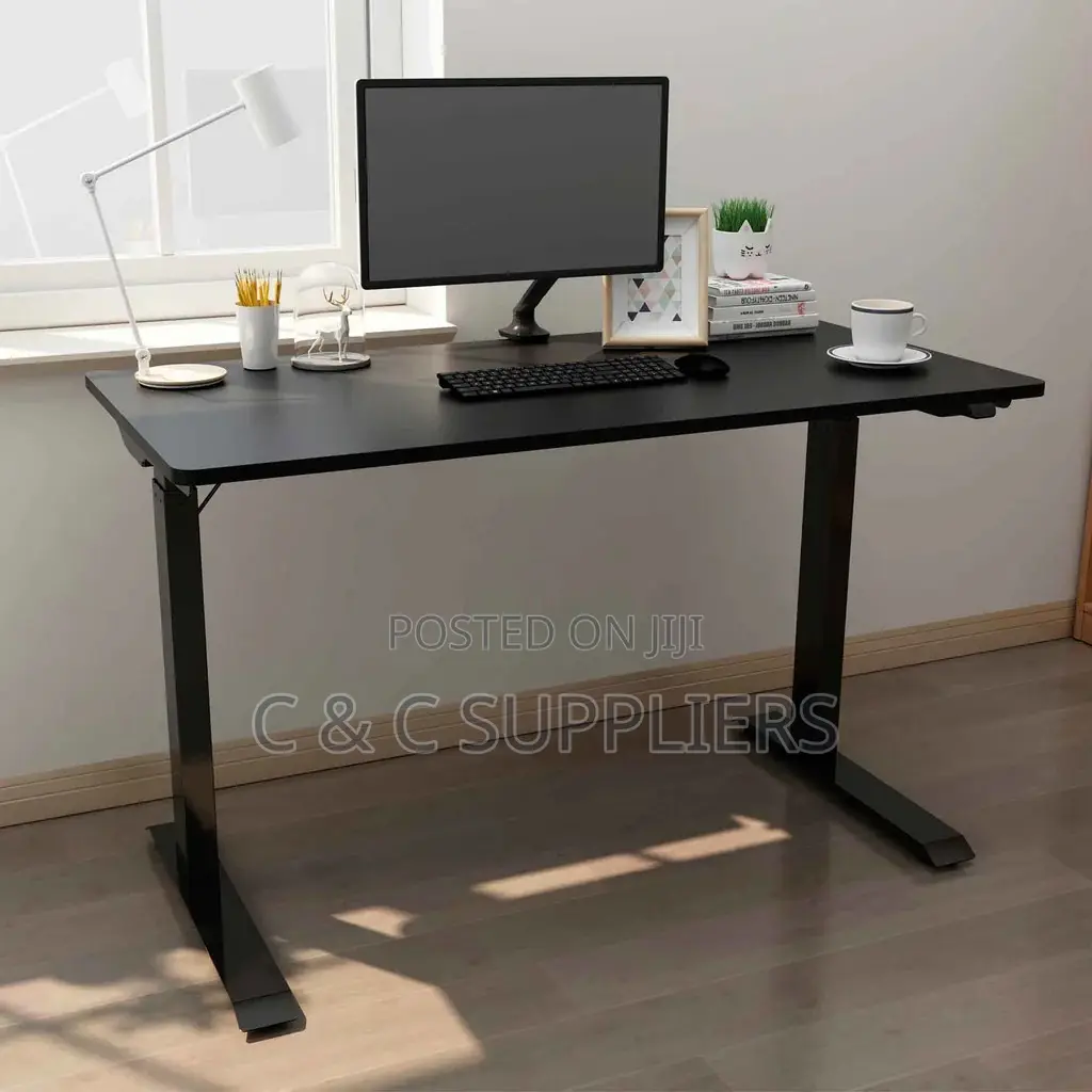 Black Electric Sit Stand Lifting Desk-120cm