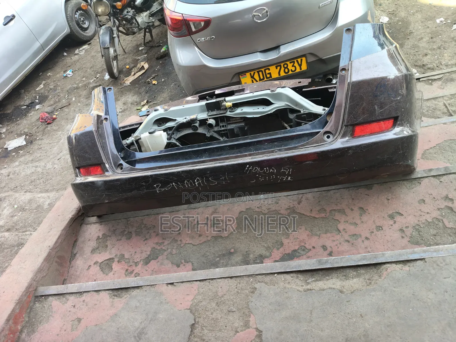 Ex Japan Honda Fit Shuttle 2013 Rear Bumper
