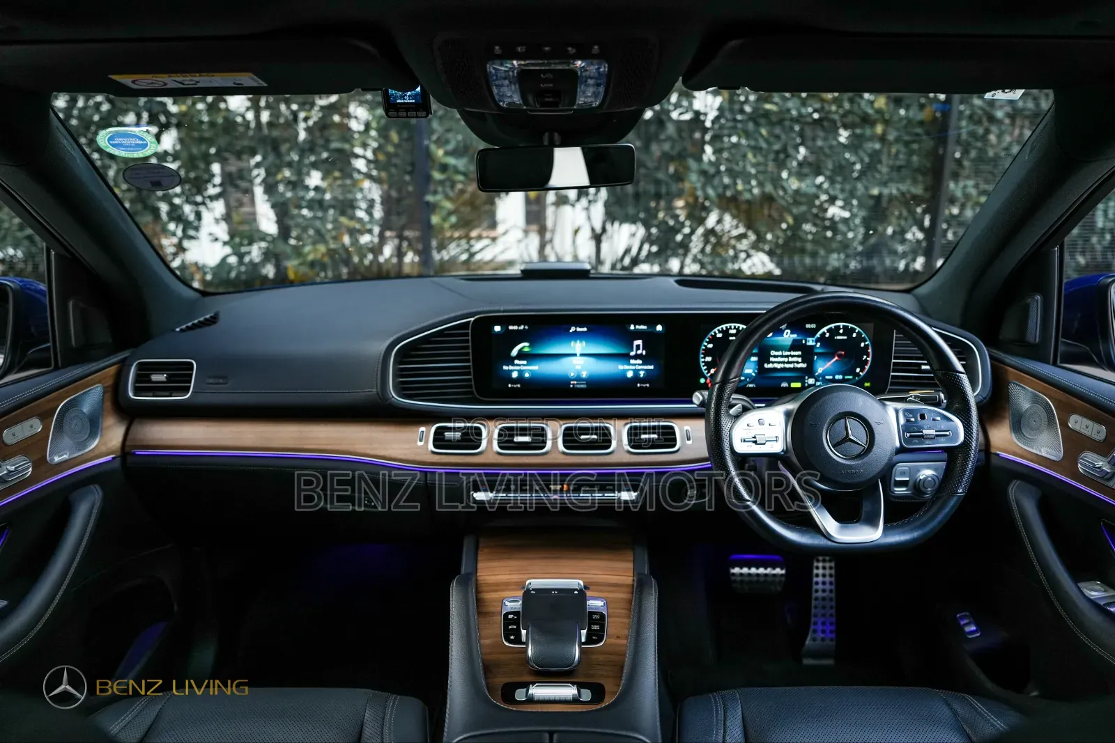 Mercedes-Benz GLE-Class 2020 Blue
