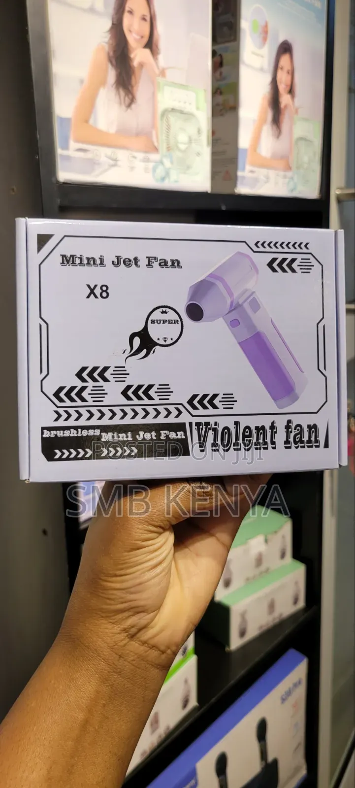 X8 Cordless Mini Jet Fan for Cleaning
