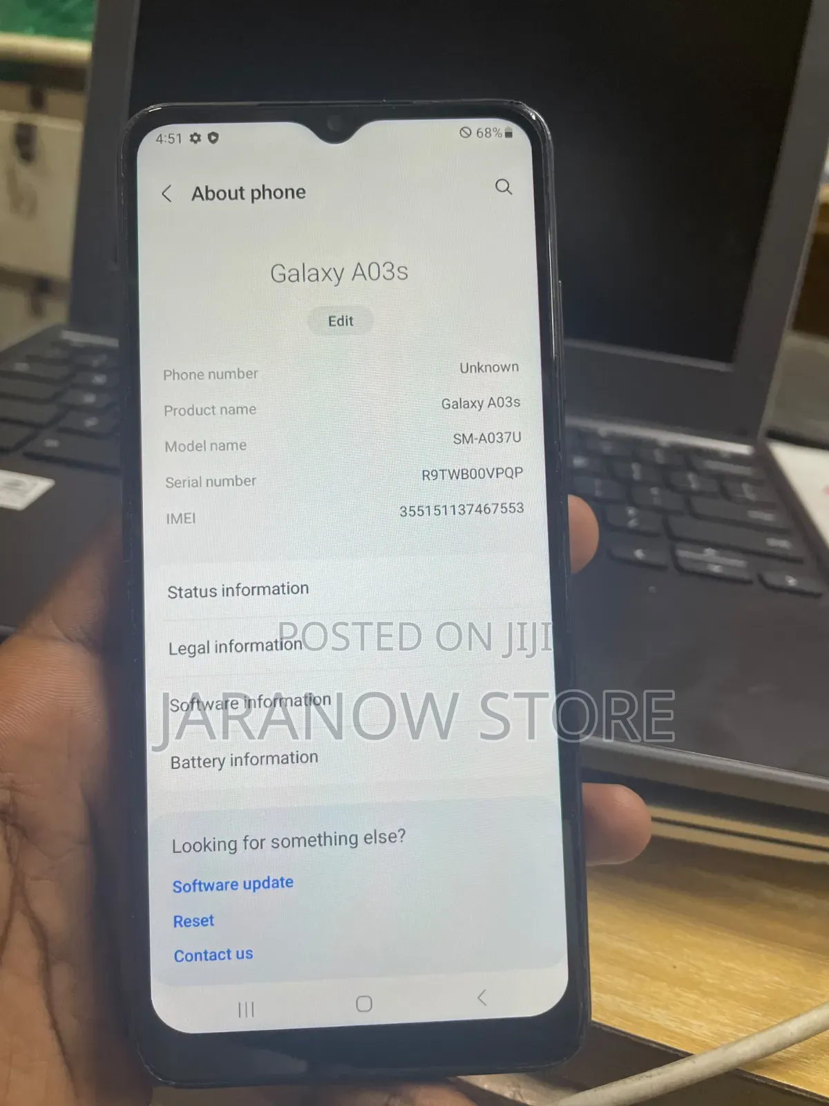 Samsung Galaxy A03s 32 GB Black