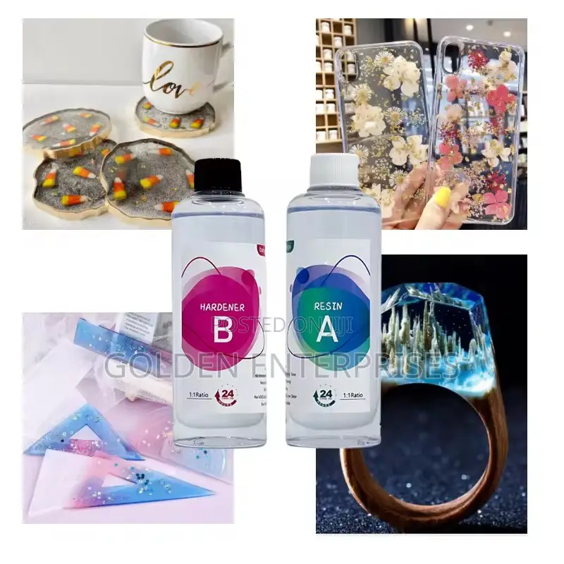 500ml Professional Epoxy Resin Craft Kit – High Gloss Finish