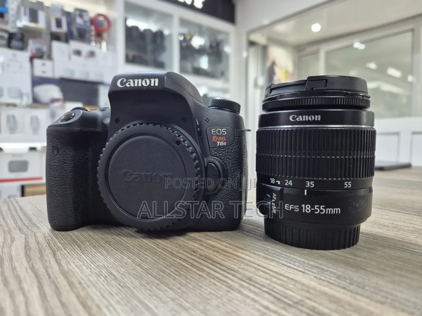 Canon EOS Rebel T6s DSLR Camera