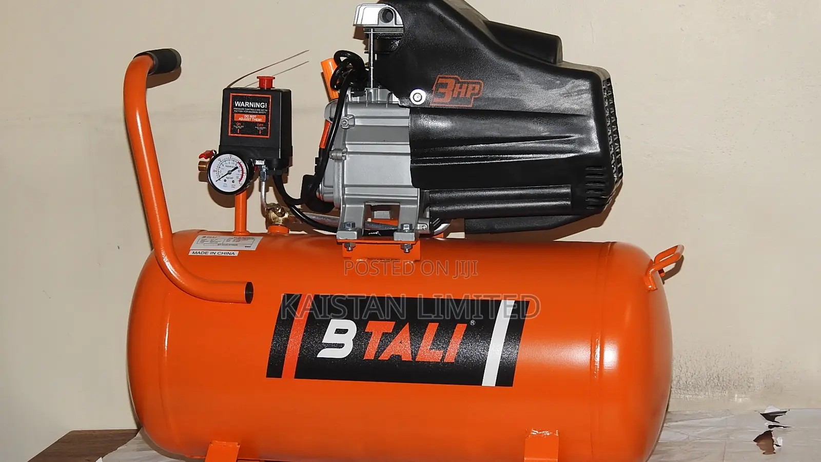 Btali Heavy Duty Electric Air Compressor | 50 Litres Capacity