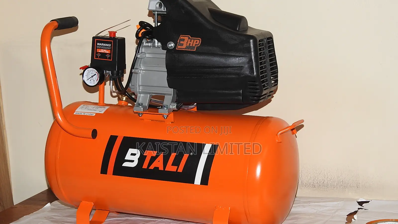 Btali 50-Litre Electric Compressor/3hp Btali 50l Air Compressor