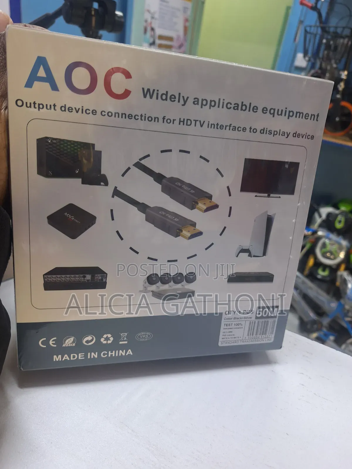 50m Hdmi Optical Fibre Cable