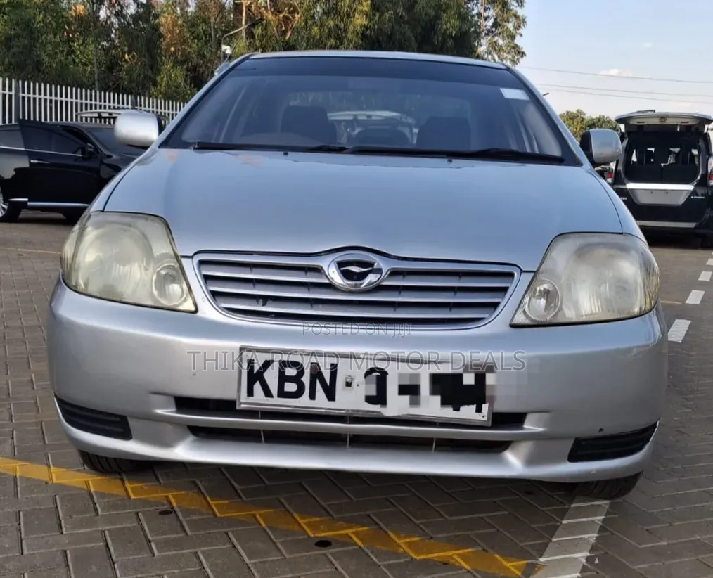 Toyota Corolla 2003 Silver