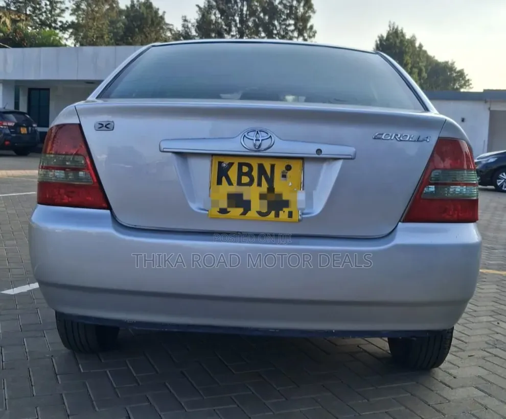 Toyota Corolla 2003 Silver