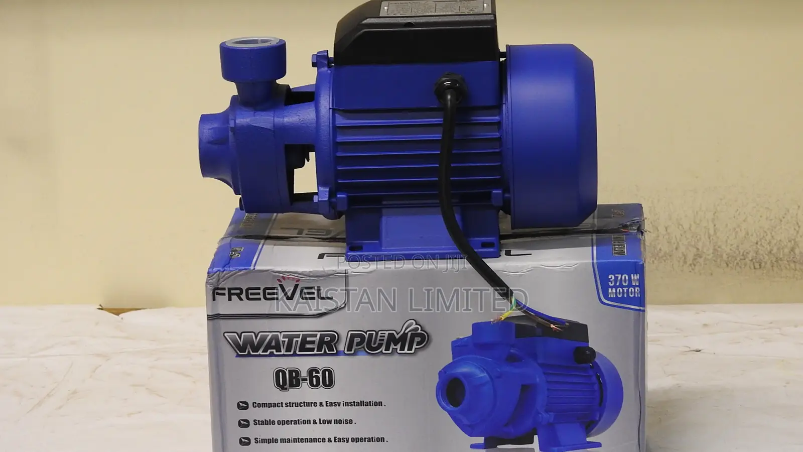 Freevel QB60 0.5HP Water Pump | 1-Inch Inlet/Outlet High Pressure