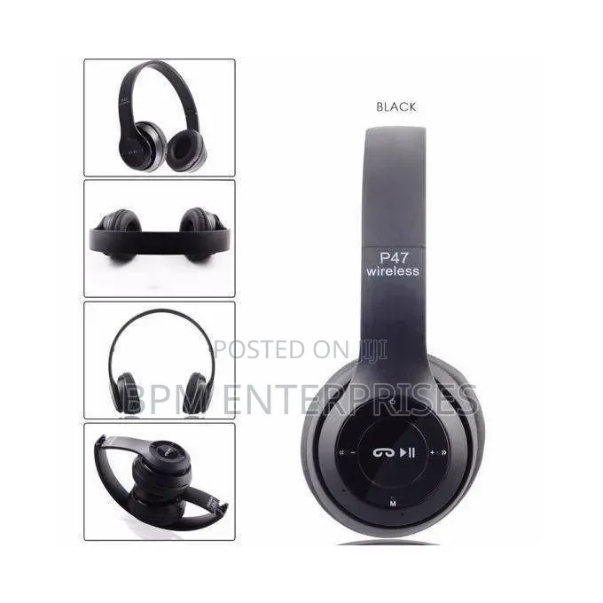 P47 Hi-Fi Wireless Bluetooth Headphones