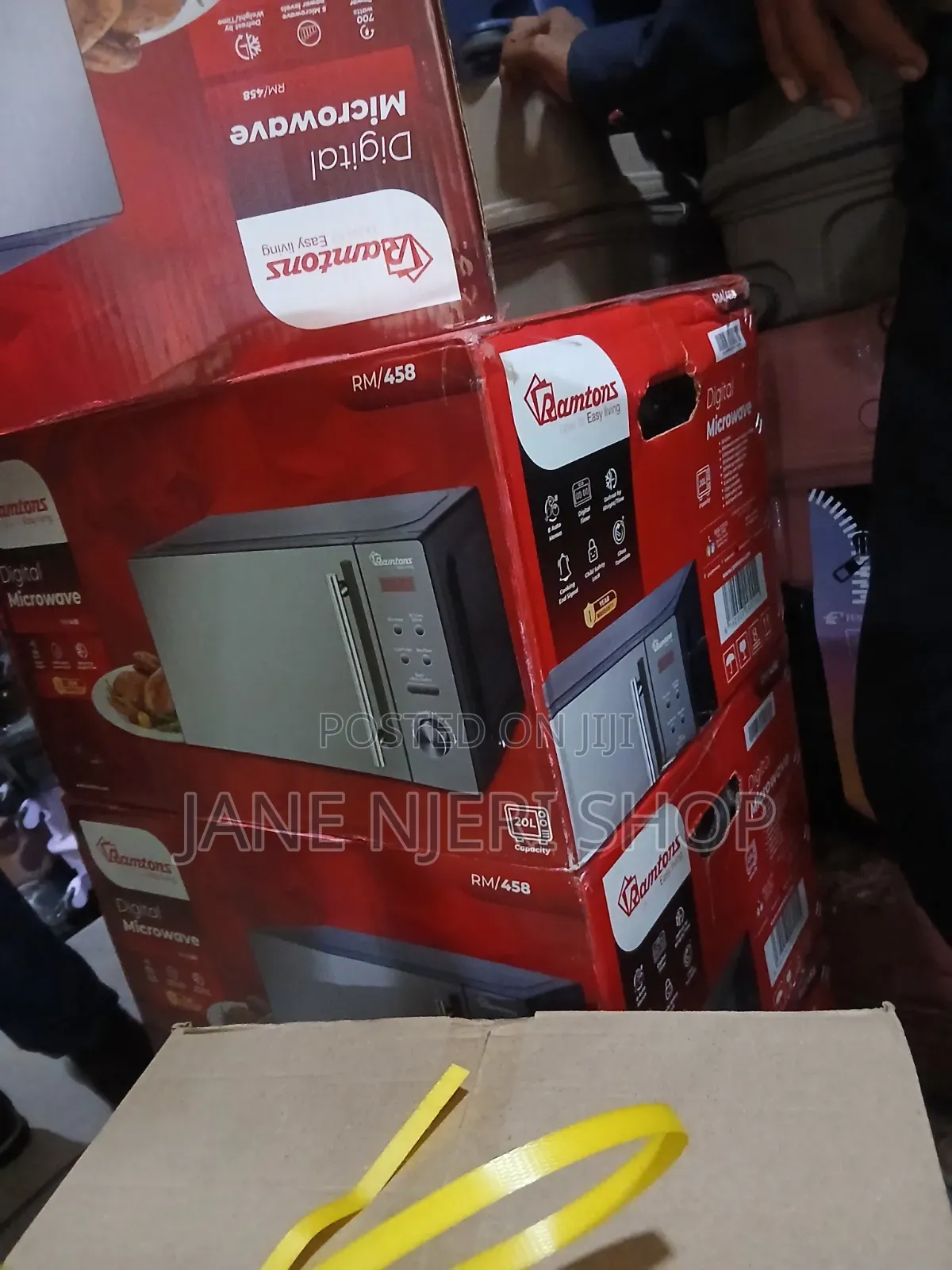 New Ramtons 20 Liters Digital Microwave Affordable.