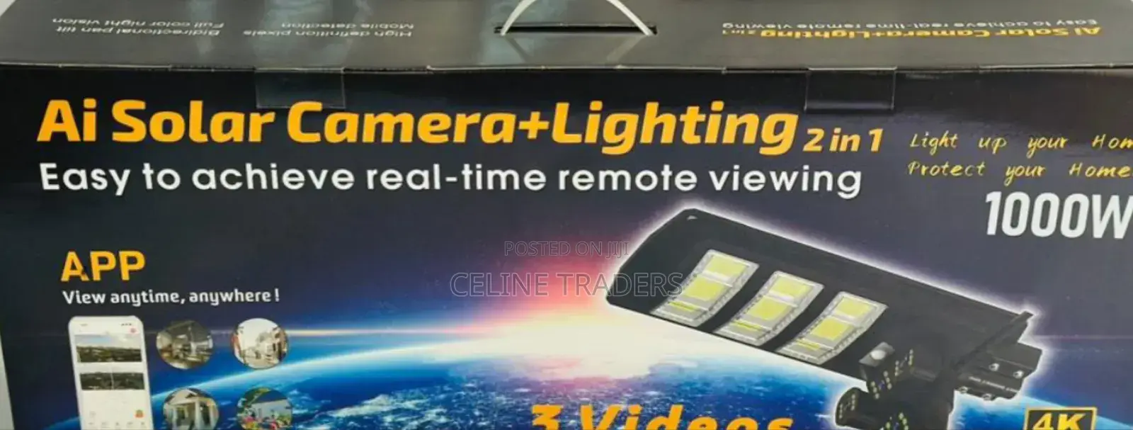 Ai Solar Streetlight With Camera
