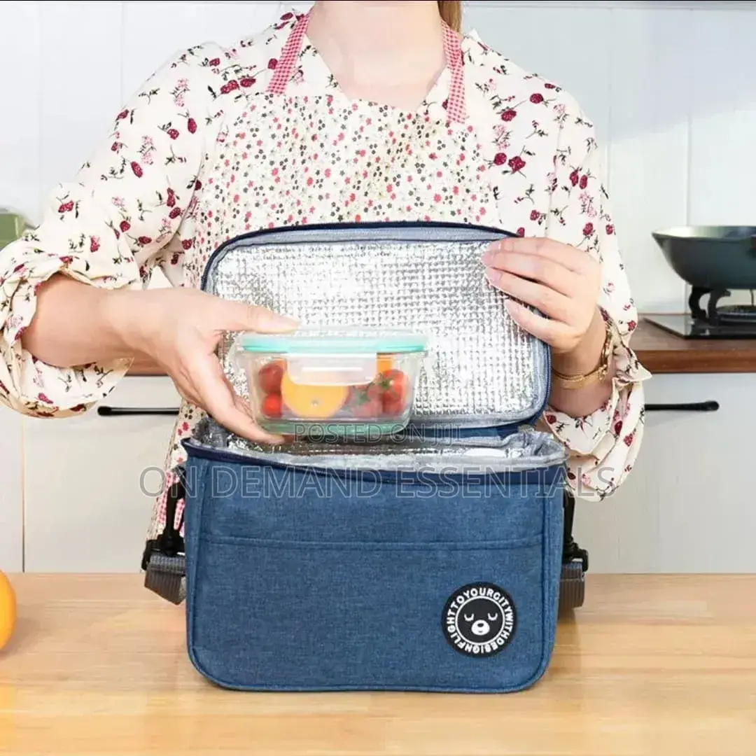 Large Capacity Insulated Lunch Bag