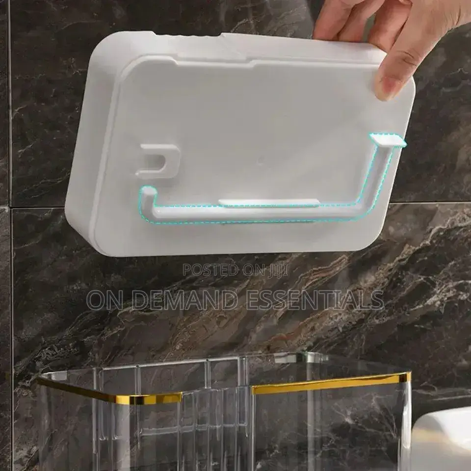 Luxury Gold Plated Wall Mounted Tissue Box