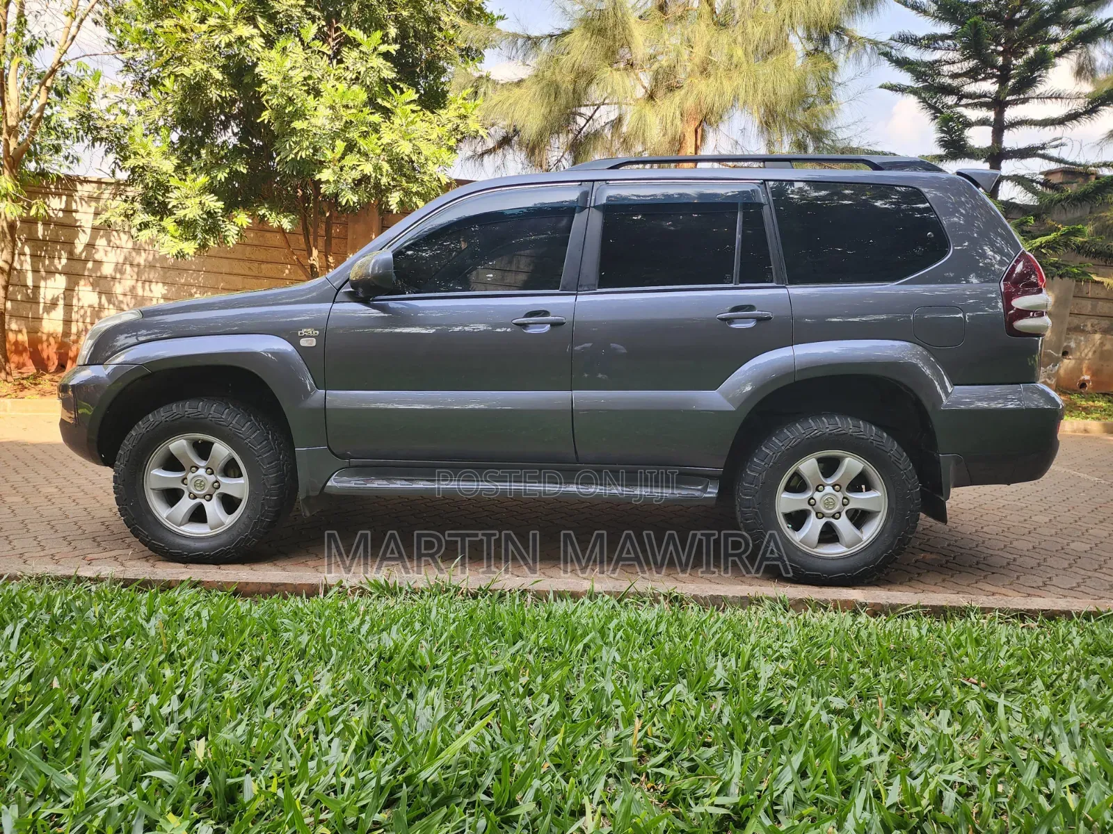 Toyota Land Cruiser Prado 2008 Gray