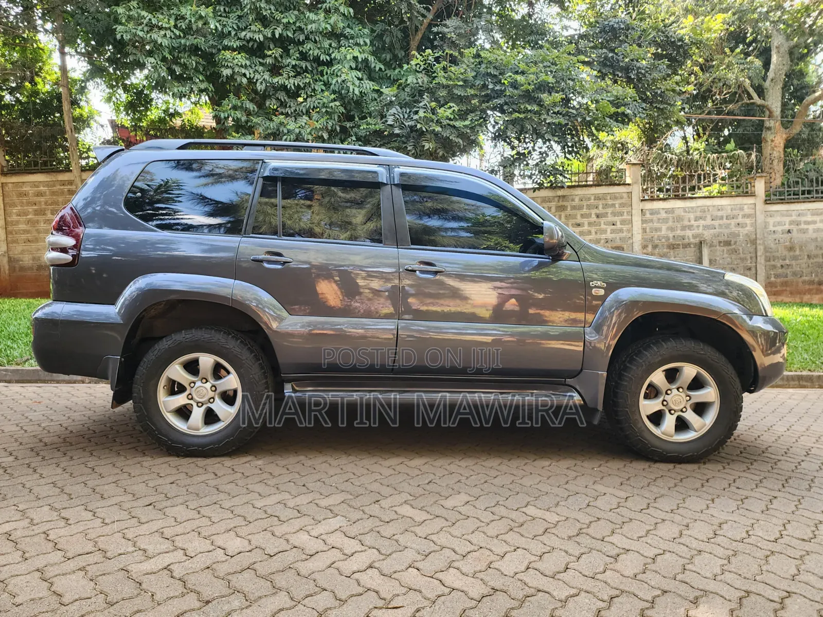 Toyota Land Cruiser Prado 2008 Gray