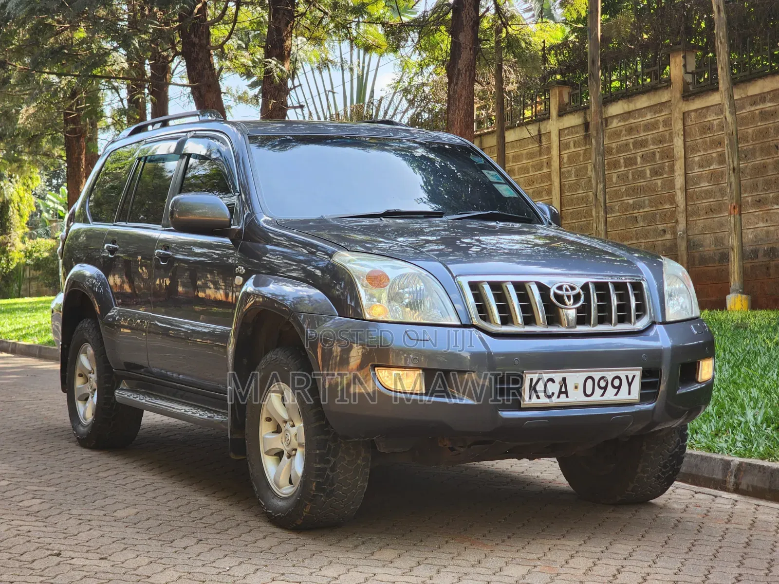 Toyota Land Cruiser Prado 2008 Gray