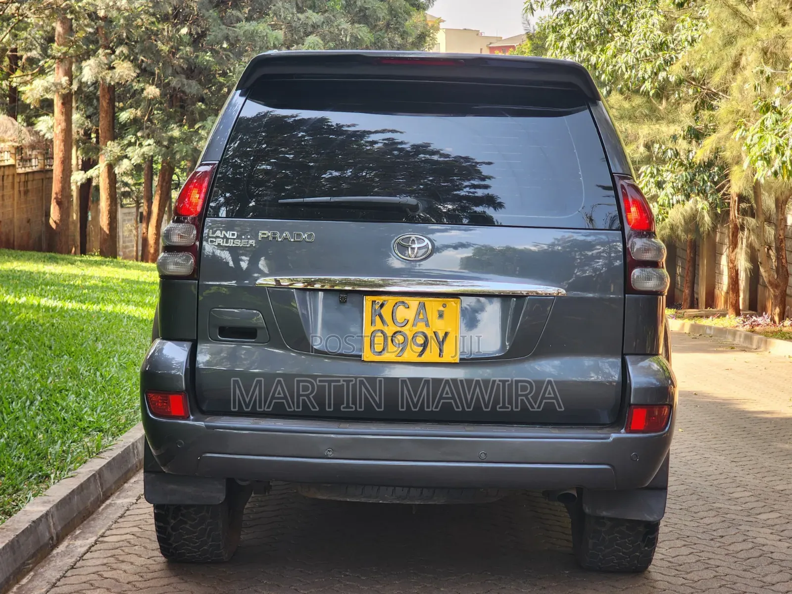 Toyota Land Cruiser Prado 2008 Gray