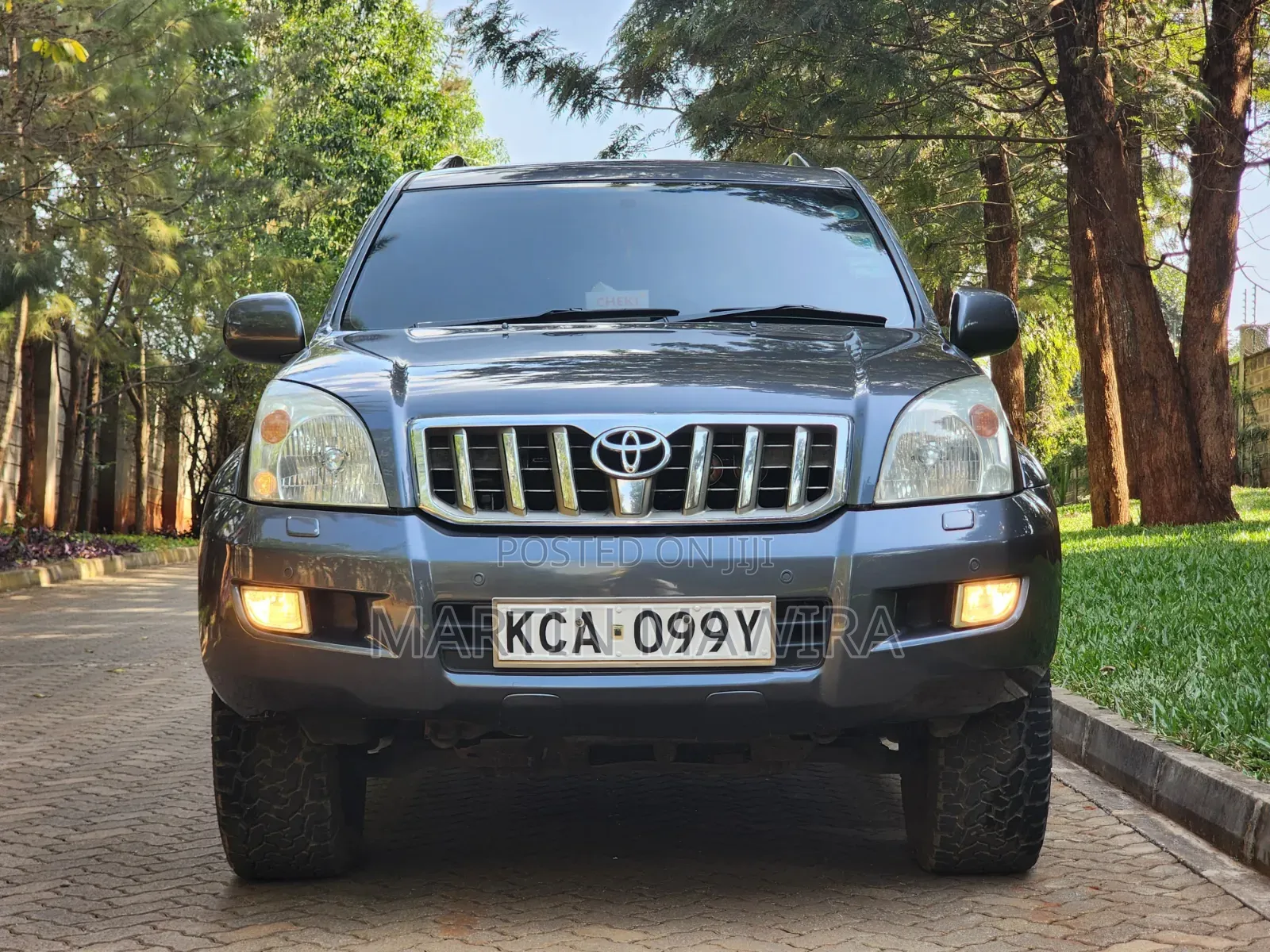 Toyota Land Cruiser Prado 2008 Gray