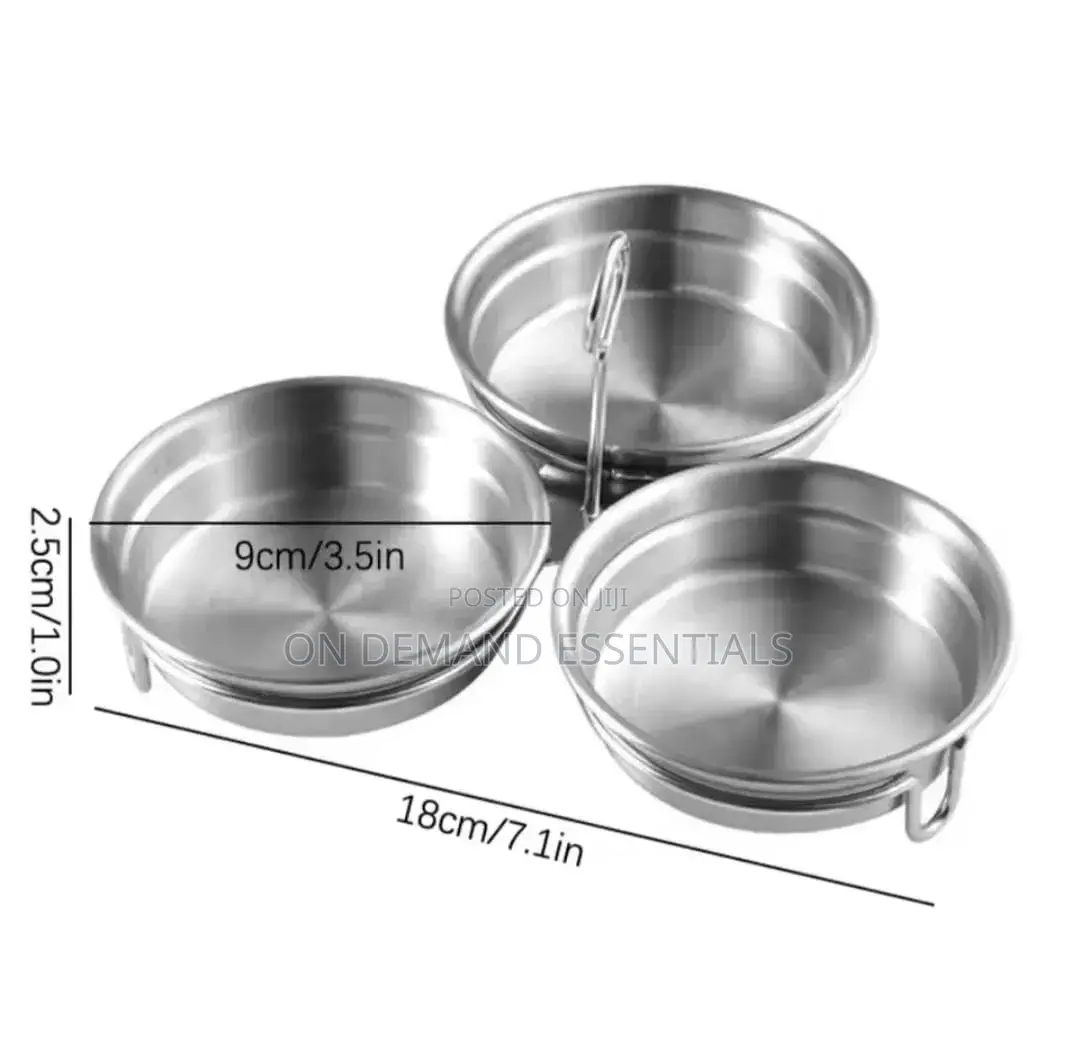 3 in 1 Stainless Steel Egg Poacher. Durable Egg Steamer.