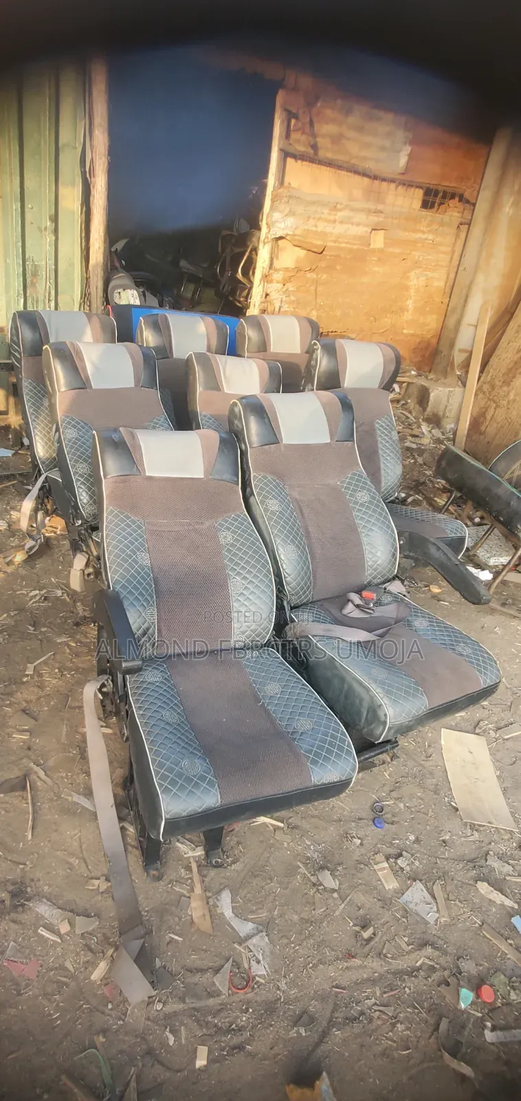 All 8 Tour Seats Reclining