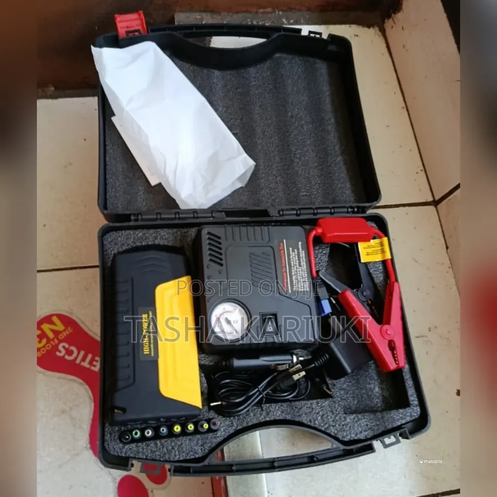Emergency Portable Car Jump Starter Kit