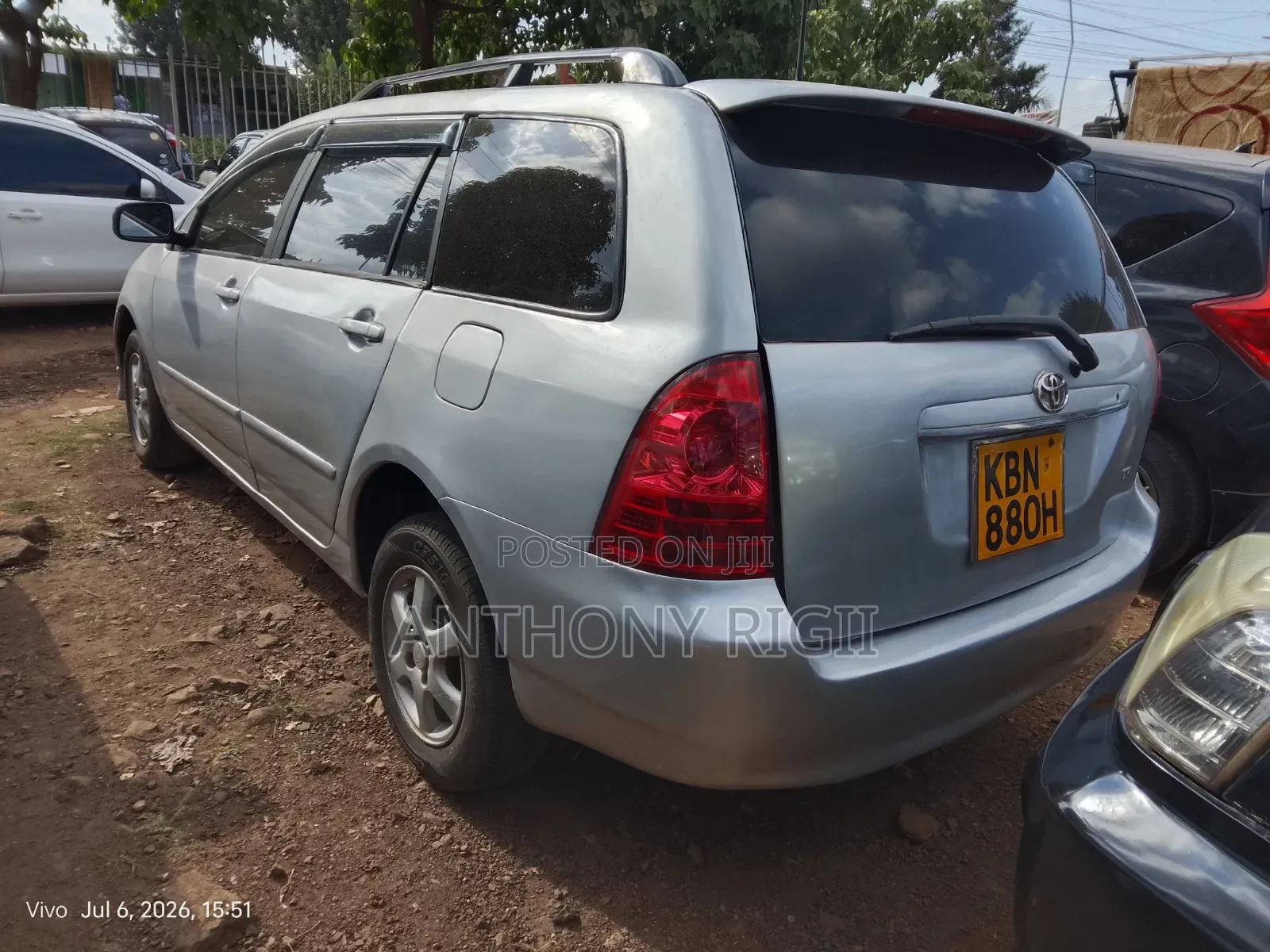 Toyota Corolla Fielder 1.5 Petrol FWD 2006 Silver