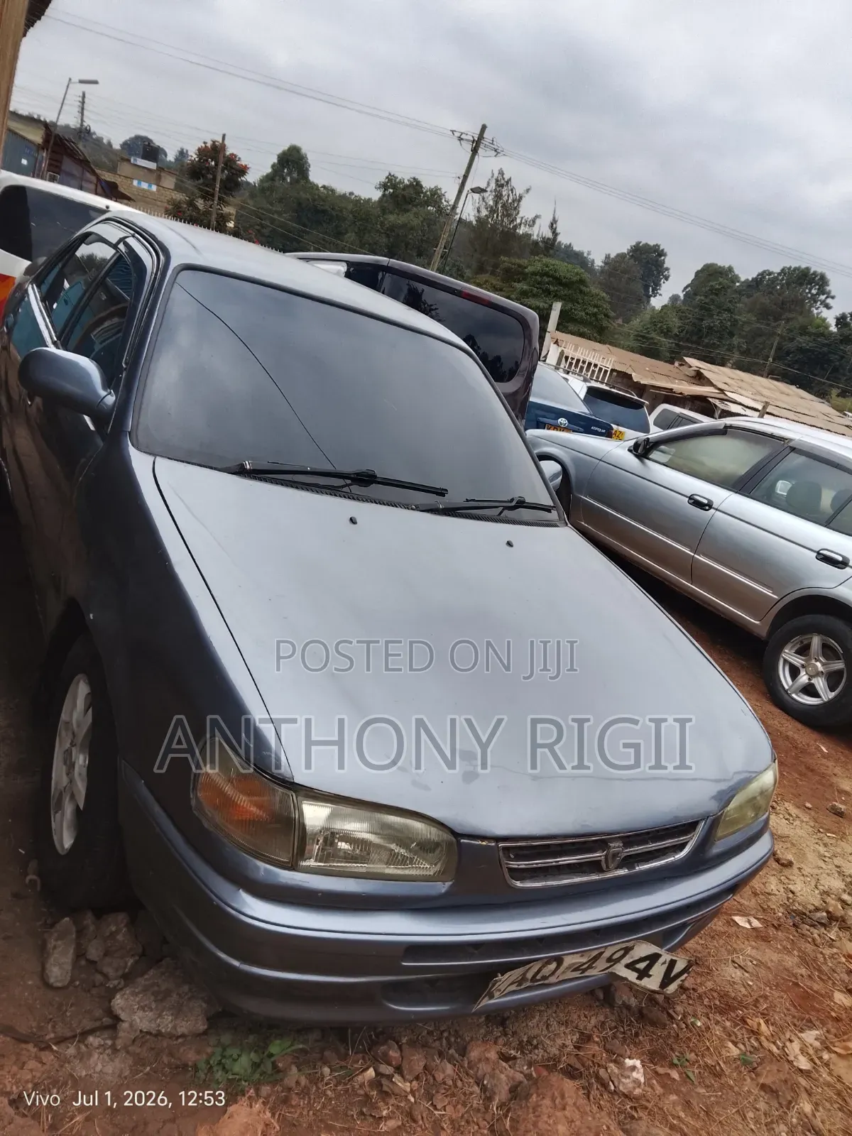 Toyota Corolla Sedan 1998 Blue